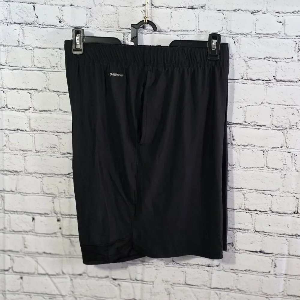 Athletics Works Men's 3XL (48-50) Black Shorts